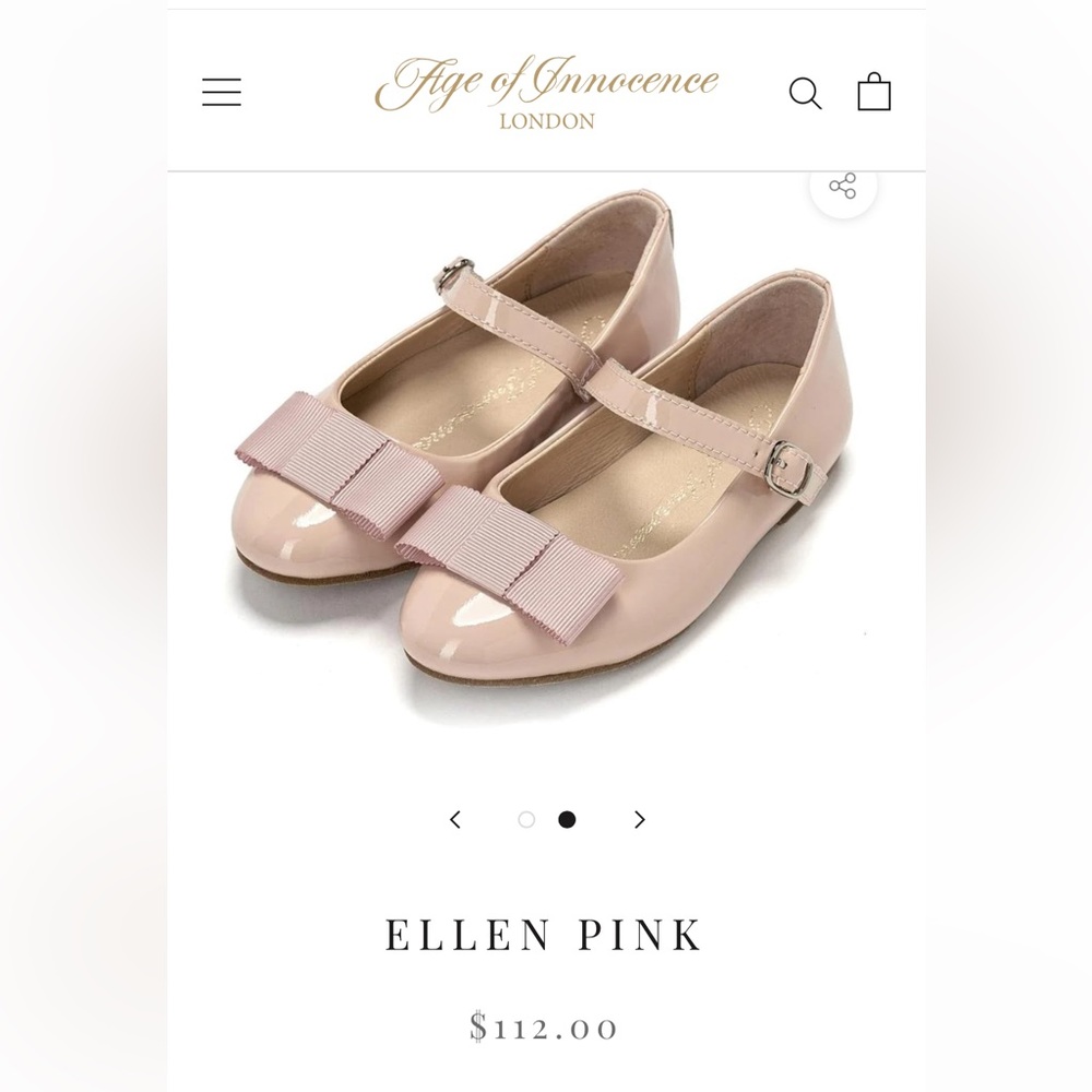 Beautiful holiday dress shoes for girls